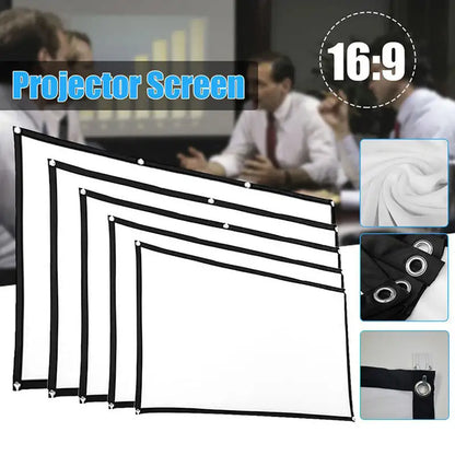 Portable Projector Curtain For Home Cinema & Office