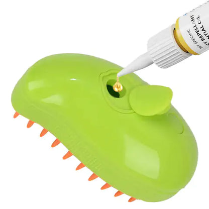 Rechargeable Steam Pet Brush